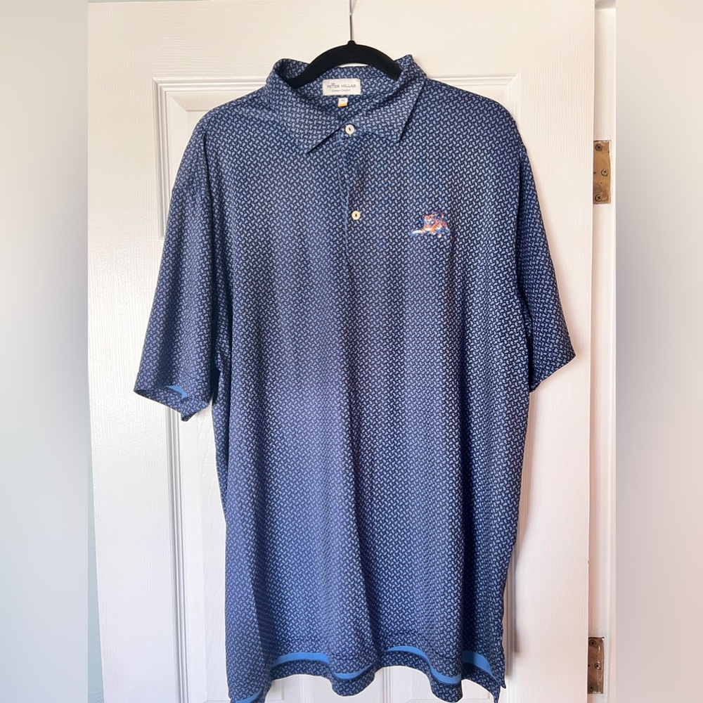 Auburn Peter Millar Golf Polo